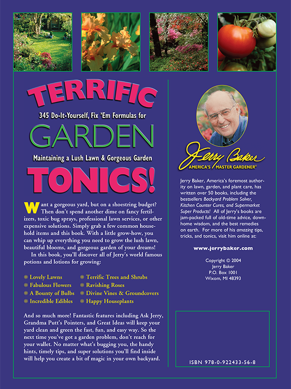 Terrific Garden Tonics
