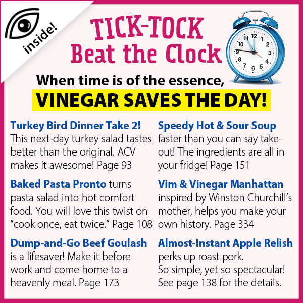Vital Vinegar Cookbook "Cures"