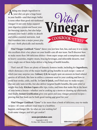 Vital Vinegar Cookbook "Cures"