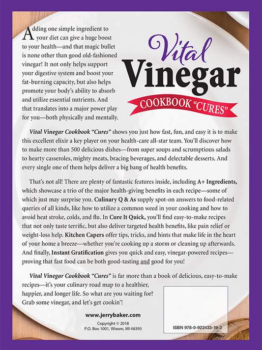 Vital Vinegar Cookbook "Cures"